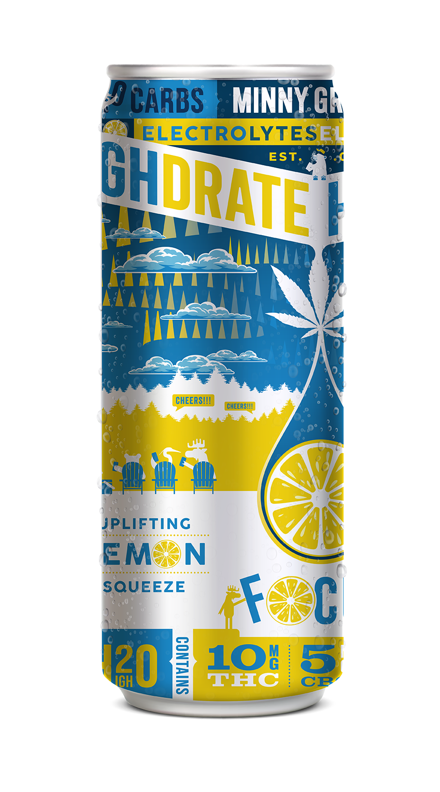 Minny Grown || Delta 9 THC Highdrate Water | 10MG - Image 3