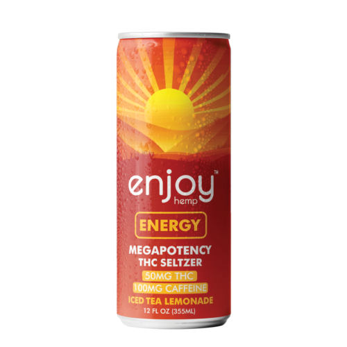 Enjoy Hemp || Delta 9 THC + Caffeine Energy Seltzer | 50MG