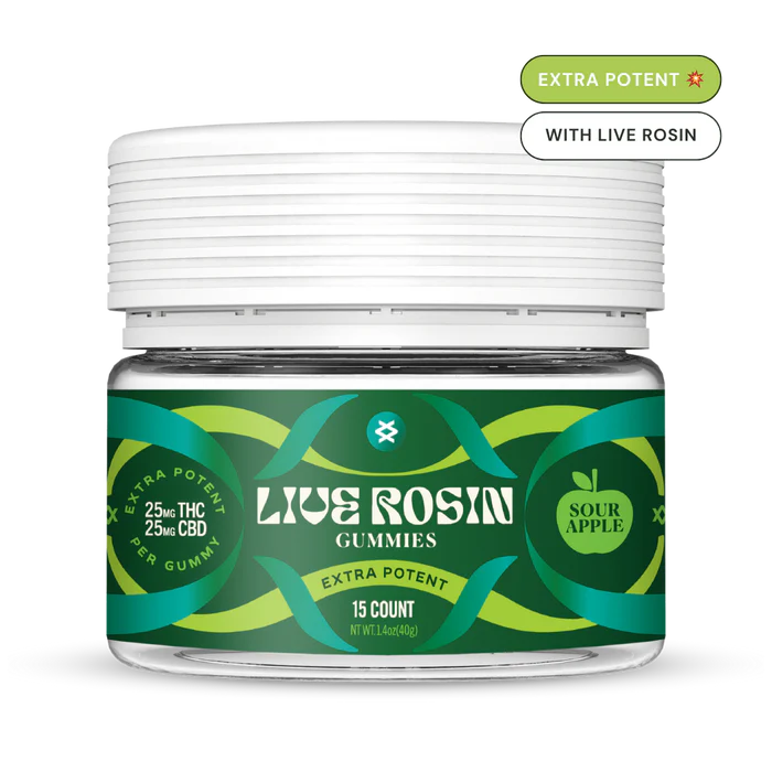 Canvast || Delta 9 THC + CBD Live Rosin Gummy | 25MG - Image 6