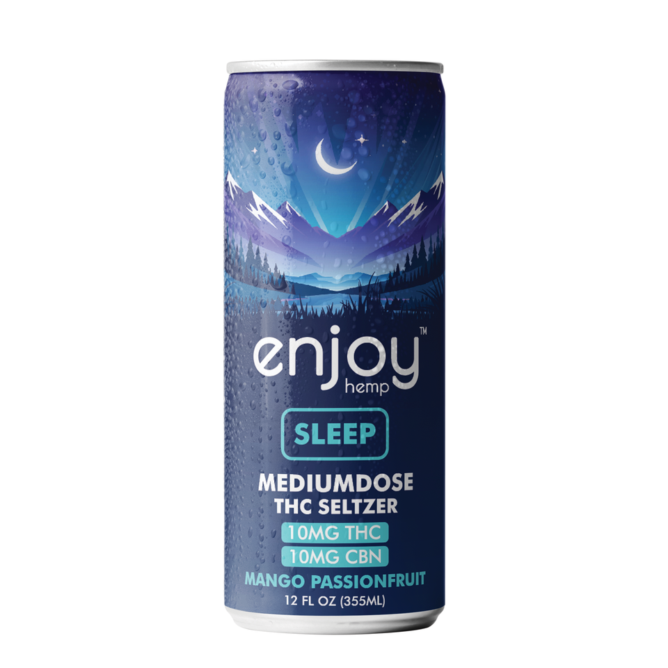 Enjoy Hemp || Delta 9 THC + CBN Sleep Seltzer | 10MG
