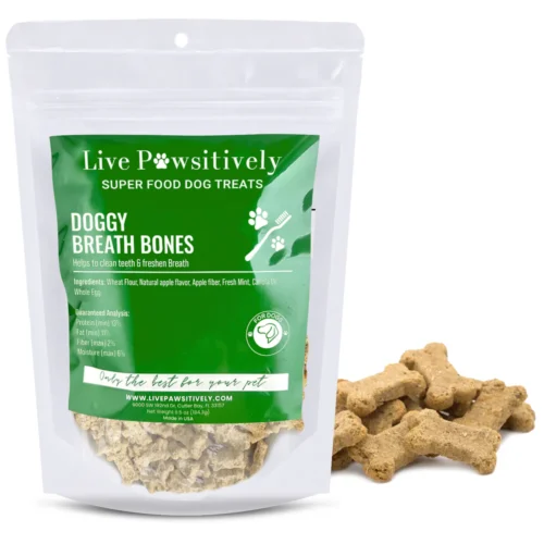 Live Pawsitively || Doggy Breath Bones | 7oz