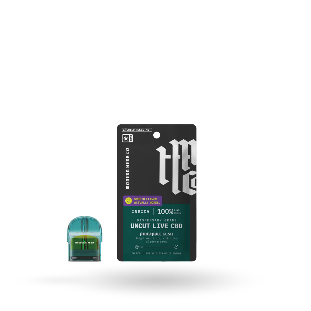 Modern Herb Co || Uncut Live Resin CBD POD | 1 Gram (Requires Starter Kit)