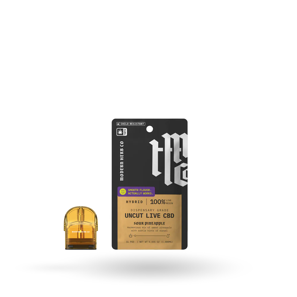 Modern Herb Co || Uncut Live Resin CBD POD | 1 Gram (Requires Starter Kit) - Image 2