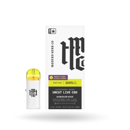 Modern Herb Co || Uncut Live Resin CBD Starter Kit + 1 Gram POD