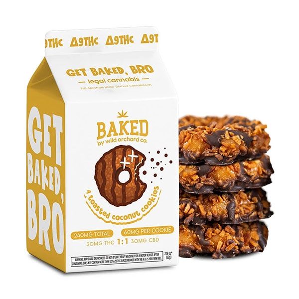 Baked || 1:1 Delta 9 THC + CBD Cookies | 30MG - Image 6