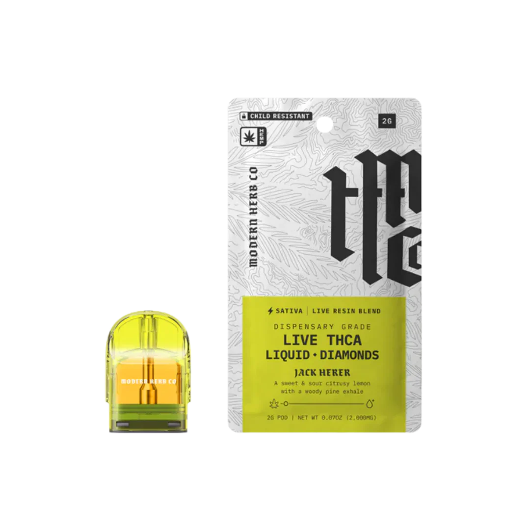 Modern Herb Co || THCA Pod - Liquid Diamonds | 2 Gram (Requires Starter Kit) - Image 5