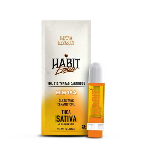 Habit || THCA Exotic Live Rosin Cartridge | 1 Gram - Image 6