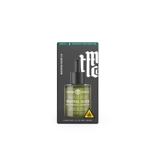 Modern Herb Co || Live Resin CBD | Restful Sleep Tincture: 1500mg (Indica)