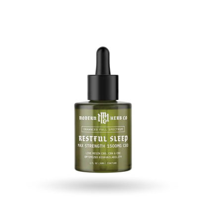 Alternative view of Modern Herb Co || Live Resin CBD | Restful Sleep Tincture: 1500mg (Indica)