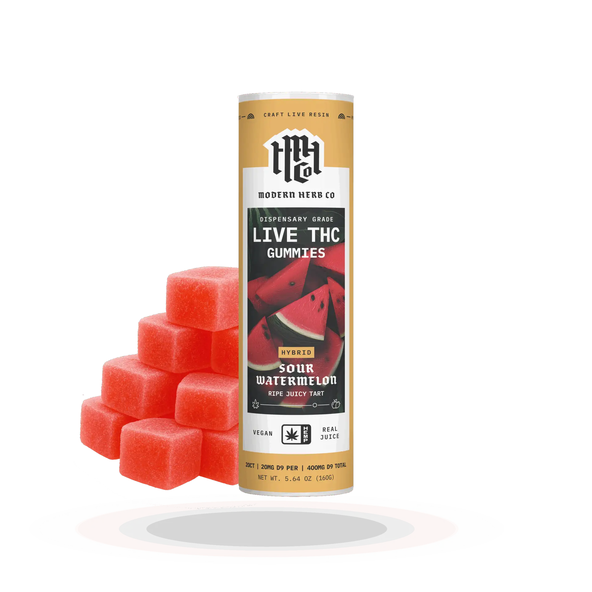 Modern Herb Co || Live Resin Delta 9 THC Gummies | Macrodose - Image 4