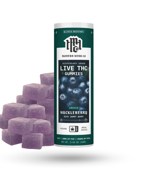 Modern Herb Co || Live Resin Delta 9 THC Gummies | Macrodose