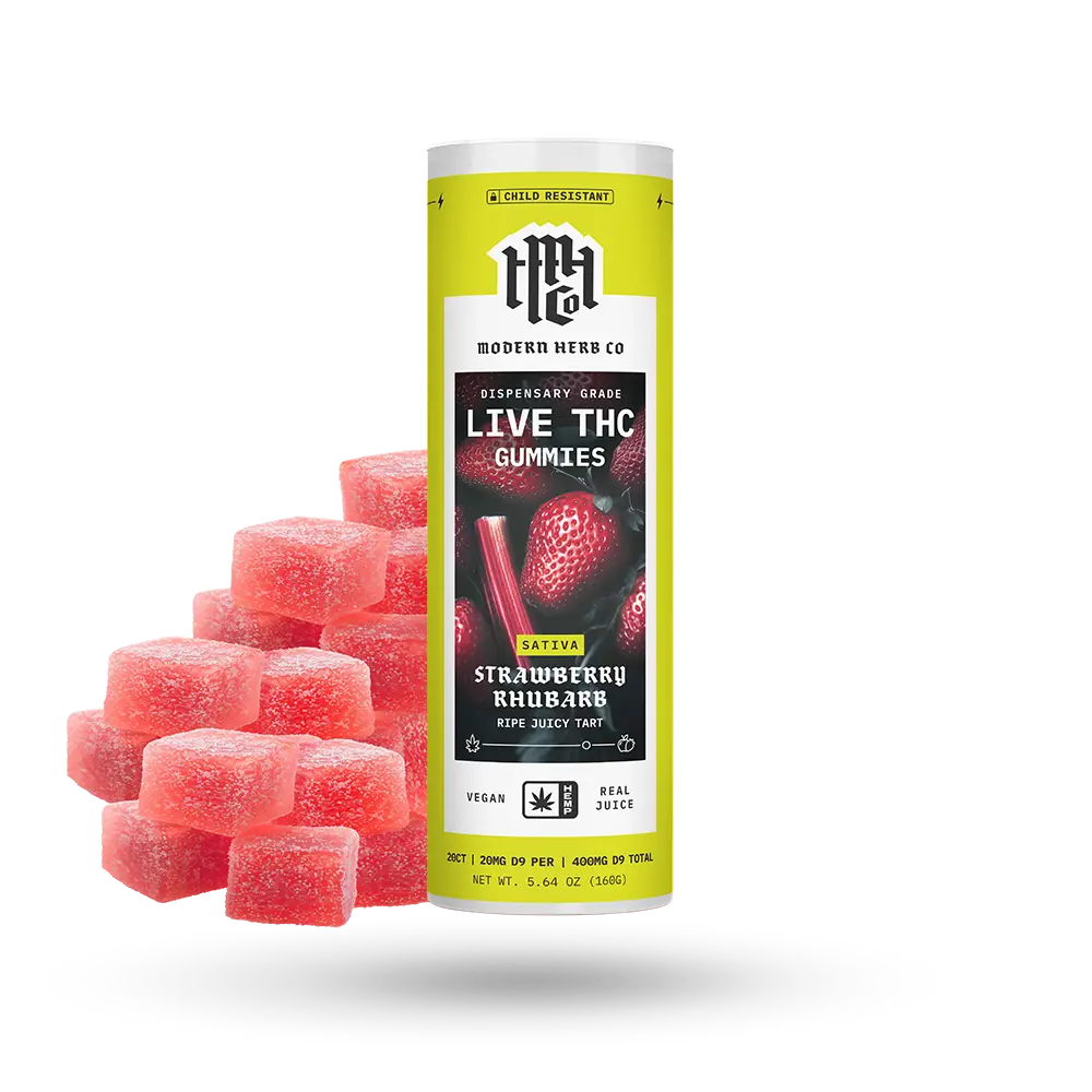 Modern Herb Co || Live Resin Delta 9 THC Gummies | Macrodose - Image 5