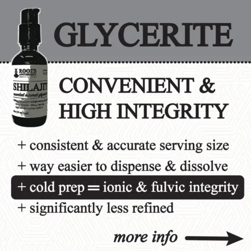 Alternative view of Roots Apothecary || Shilajit Glycerite | 60ML