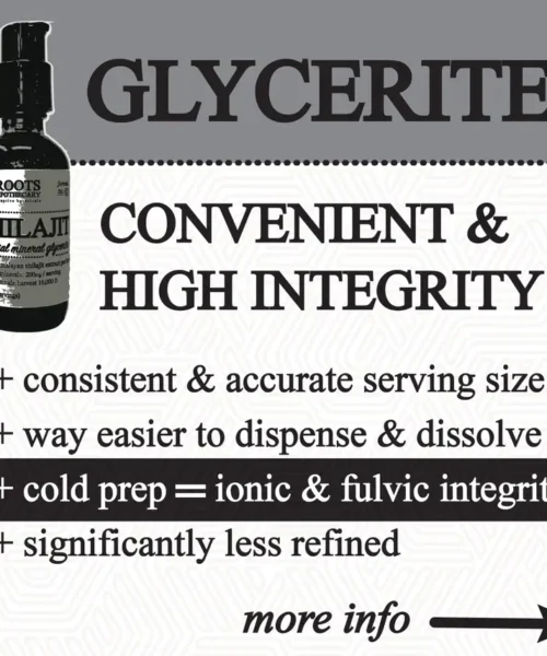 Alternative view of Roots Apothecary || Shilajit Glycerite | 60ML