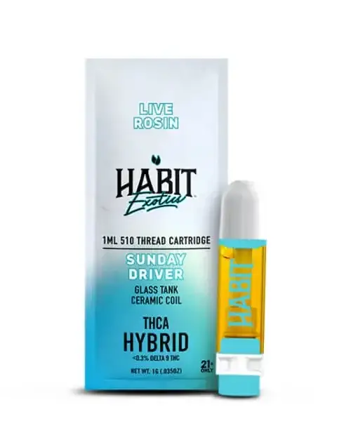 Habit || THCA Exotic Live Rosin Cartridge | 1 Gram