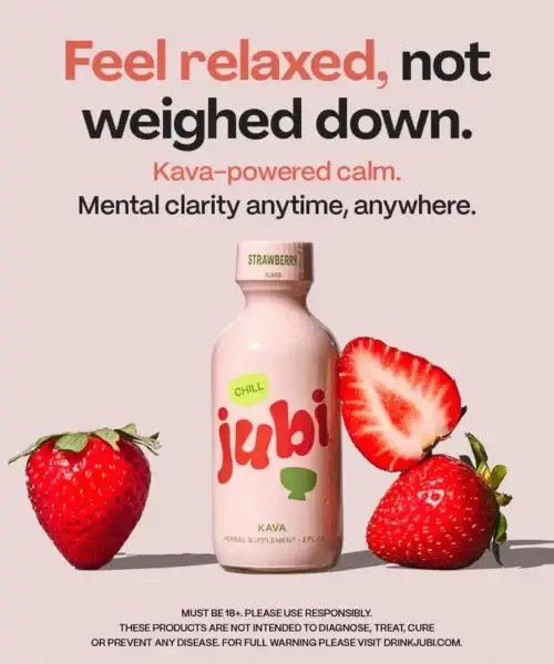 Alternative view of Jubi || Kava Chill Shot | Strawberry