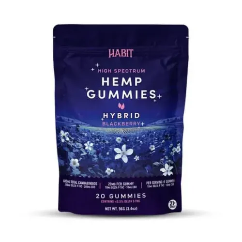 Alternative view of Habit || Delta 9 THC + CBD Blackberry Gummies- Hybrid | 10MG