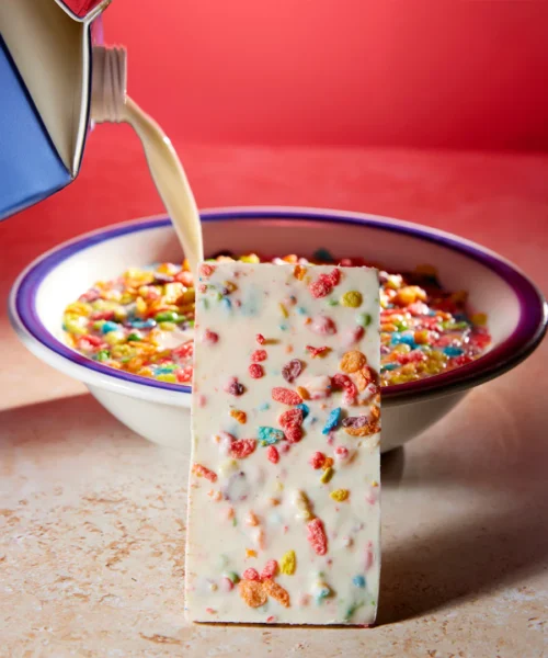 Alternative view of Erth Wellness || Delta 9 THC Chocolate Bar – Cereal Milk (Hybrid) | Cereal Bar Flavor (100 mg)