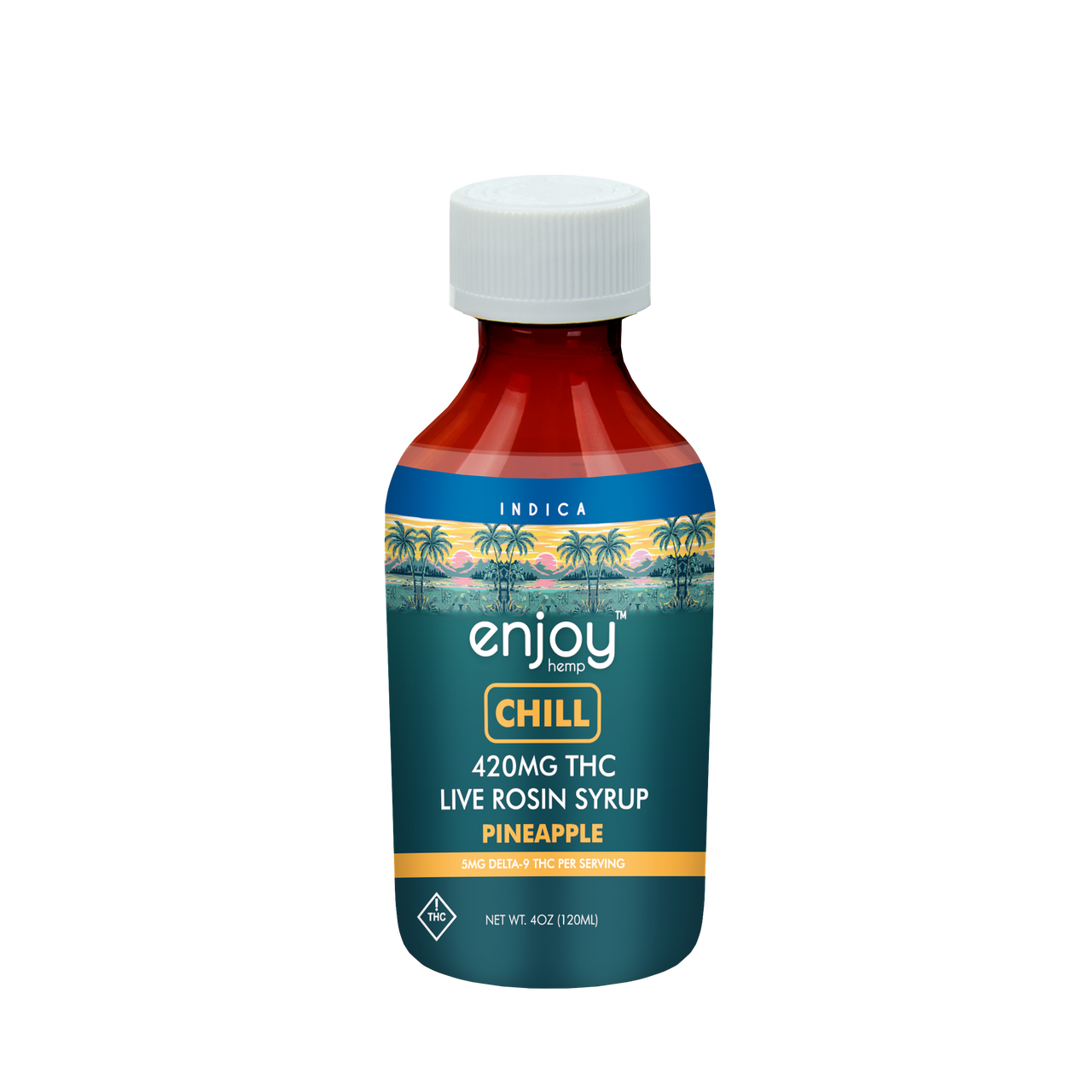 Enjoy Hemp || Delta 9 THC Live Rosin Syrup - Chill | 420mg