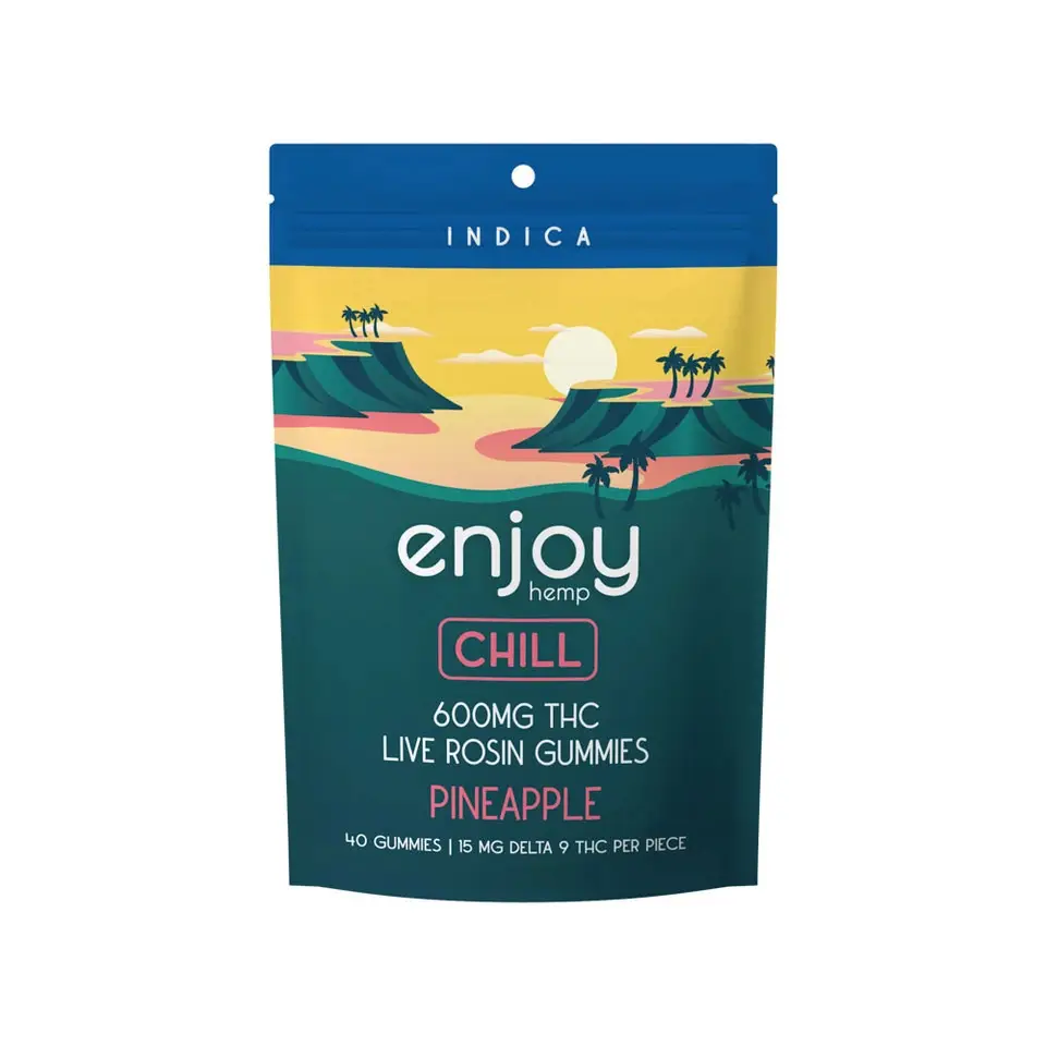 Enjoy Hemp || D9 THC Live Rosin Gummies | 600MG (40CT) - Image 5