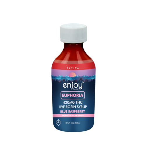 Enjoy Hemp || Delta 9 THC Live Rosin Syrup - Euphoria | 420mg