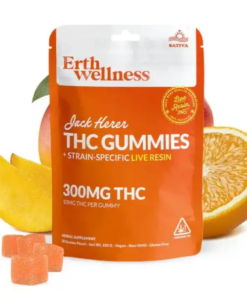 Alternative view of Erth Wellness || Delta 9 THC Live Resin Gummies