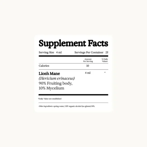 Alternative view of Rainbo || Lion's Mane *Alcohol-Free* Tincture