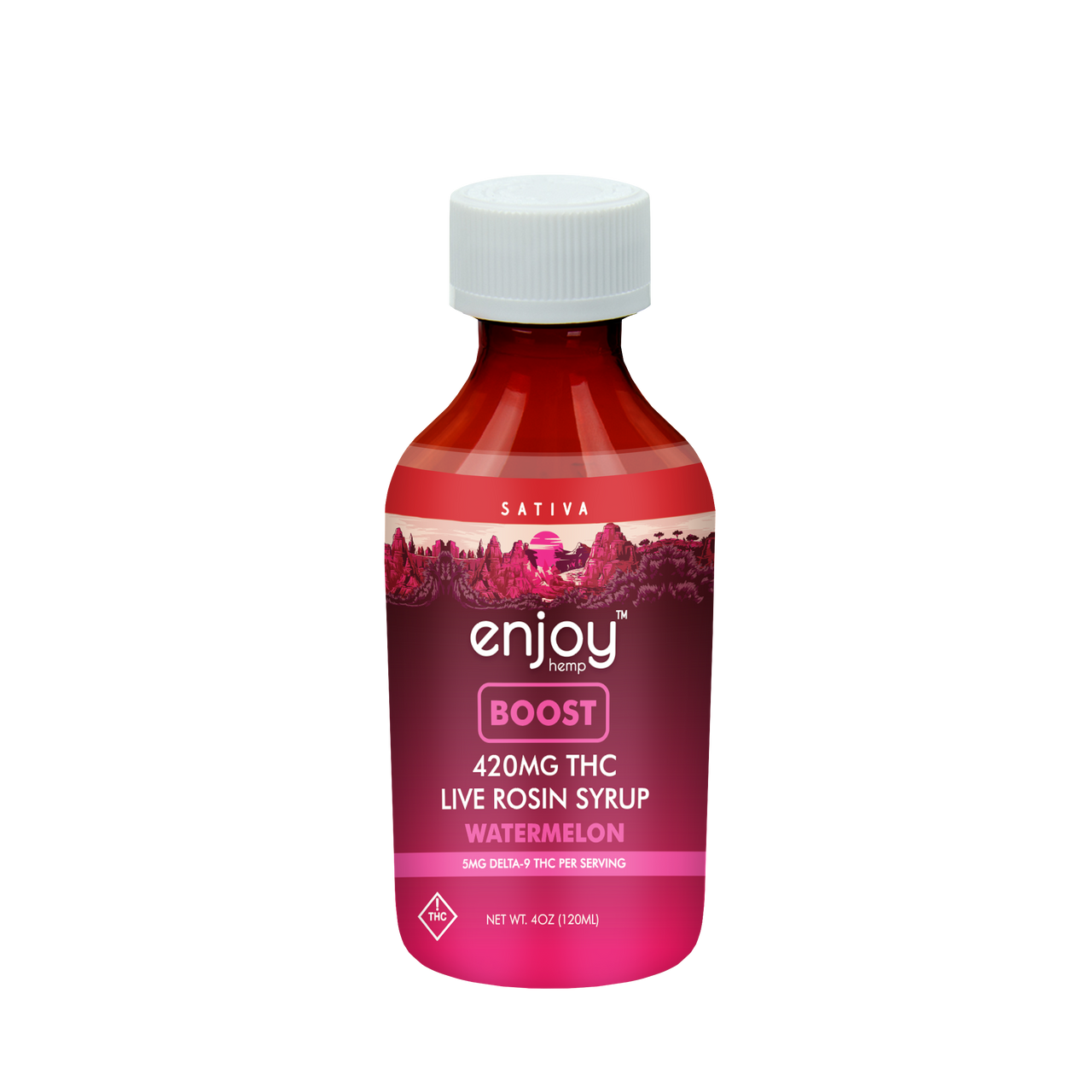 Enjoy Hemp || Delta 9 THC Live Rosin Syrup - Boost | 420mg