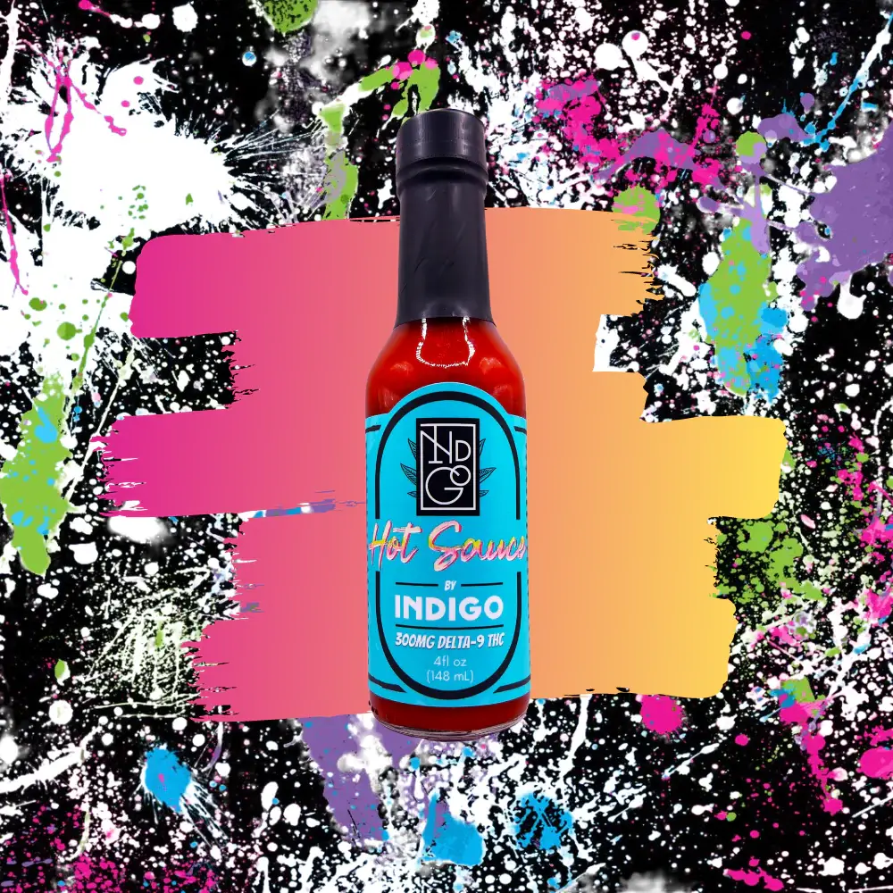 Indigo || Delta 9 THC Hot Sauce - 300MG - Image 2