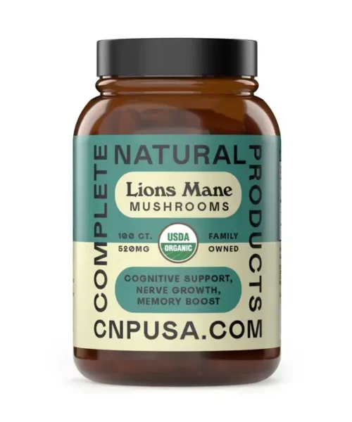Complete Natural Products || Lion's Mane Capsules | 100 CT.