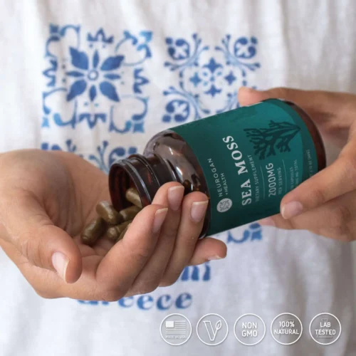 Alternative view of Neurogan Health || Sea Moss Capsules | 120CT.